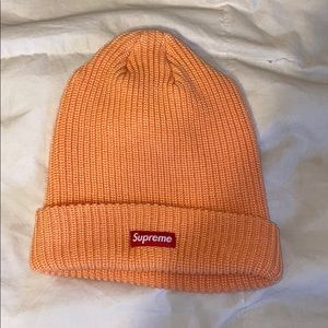 Supreme heather loose gauge beanie